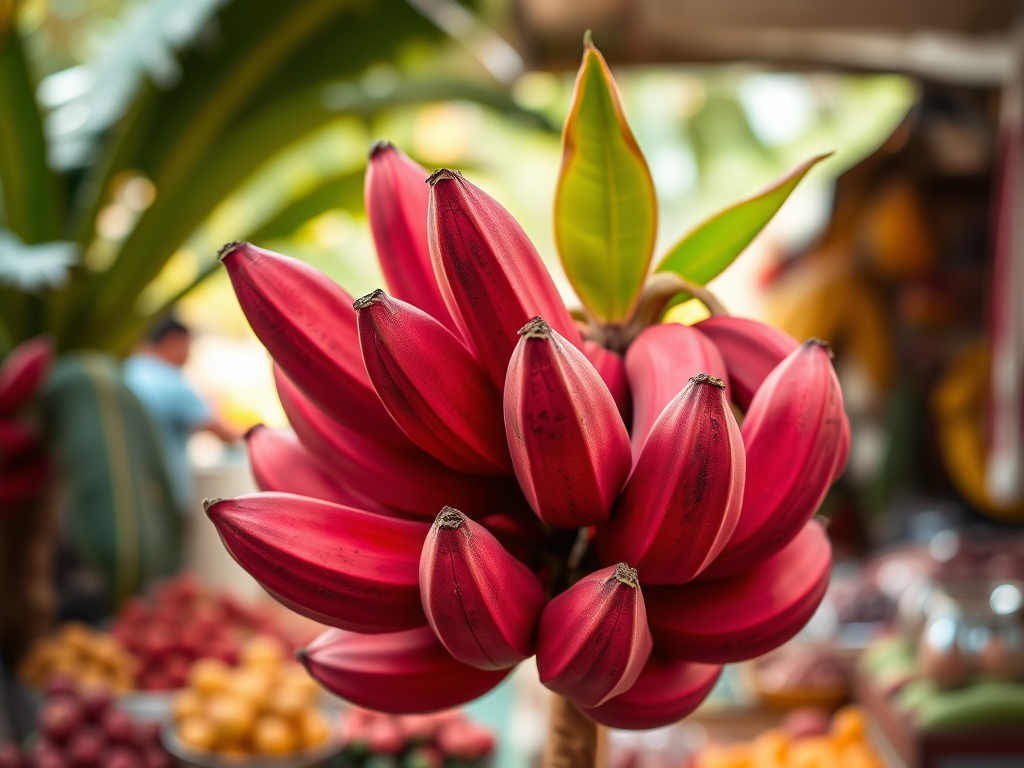 Why Red Bananas Are the Healthiest&nbsp;Choice